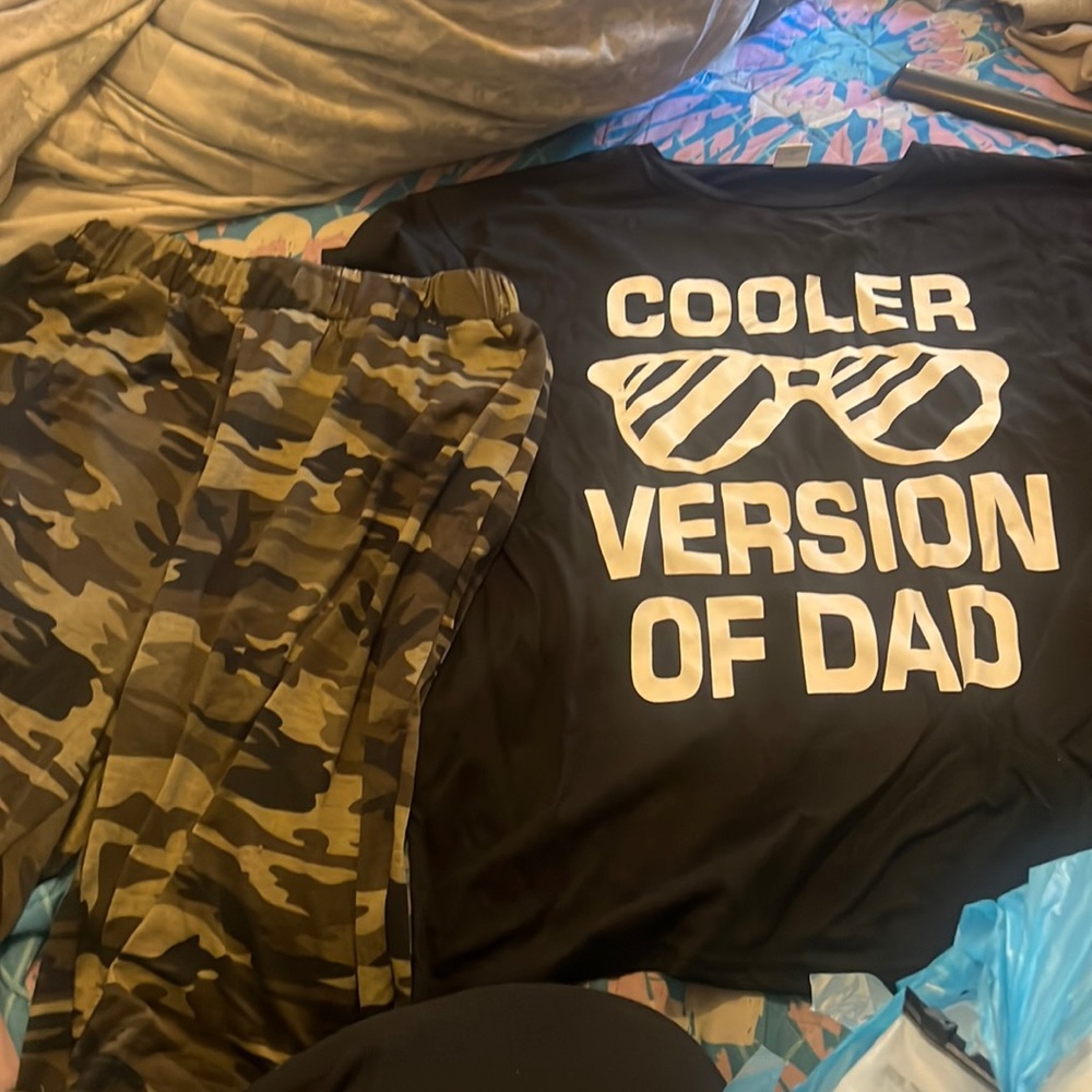 Little boy’s camo outfit